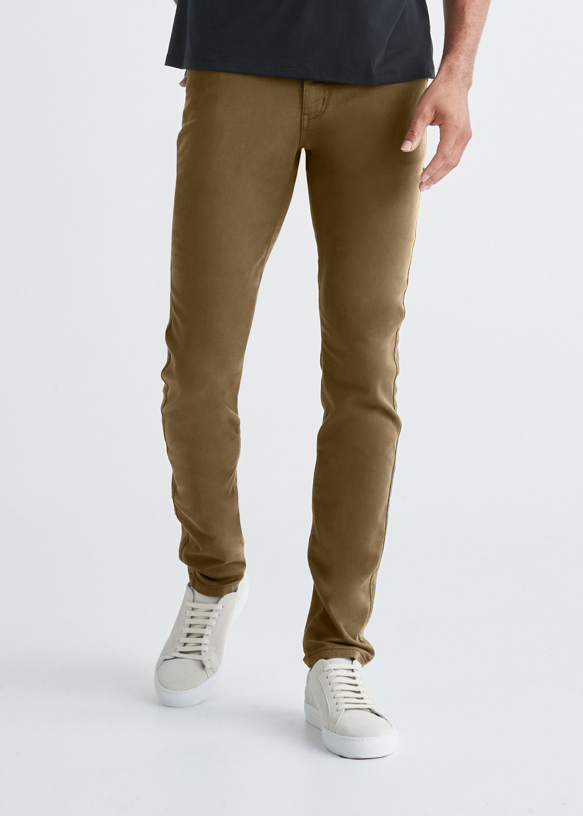 Men's Mustard Slim Fit Dress Sweatpant – DUER