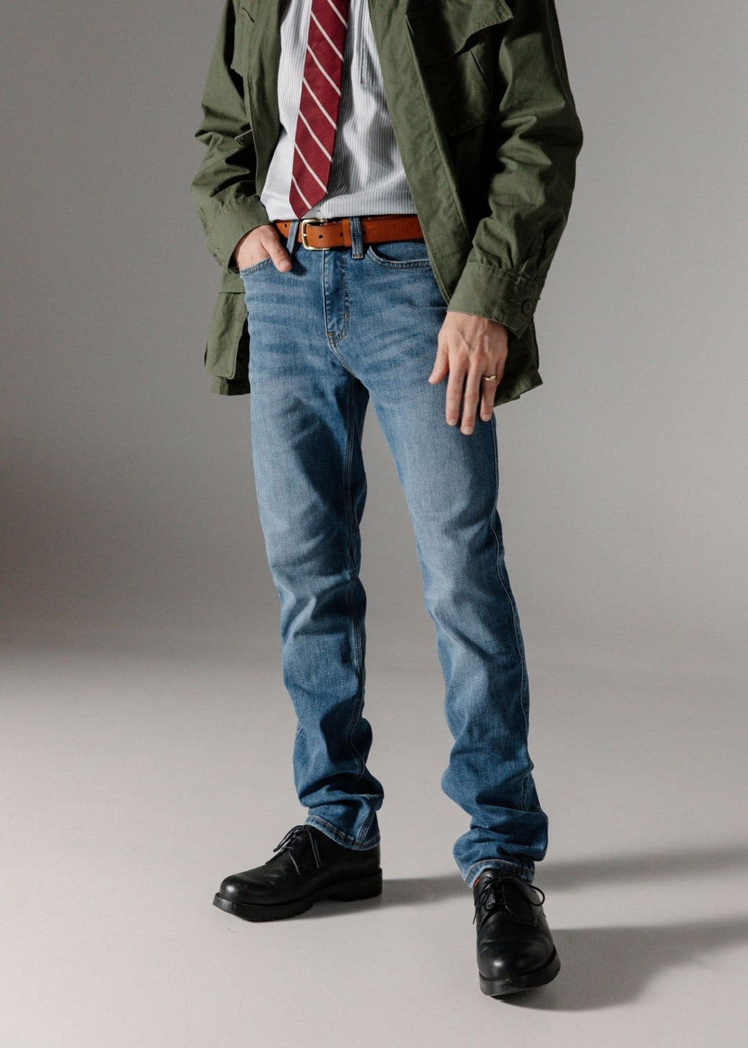 DUER Performance Denim+ Slim Straight - Alpine Indigo