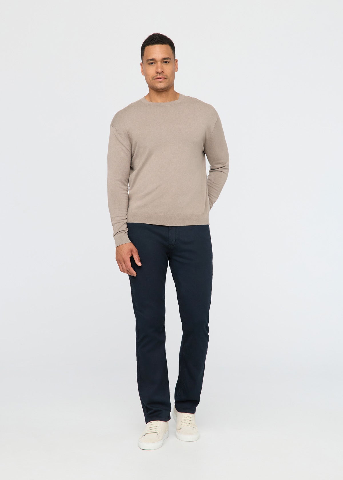 Duer | No Sweat Straight Navy