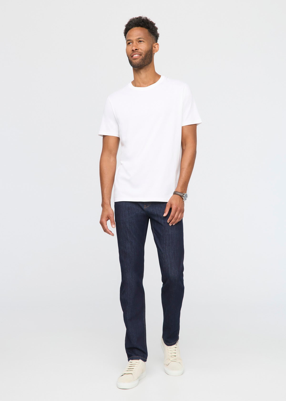 PurePima Only Tee - White | DUER