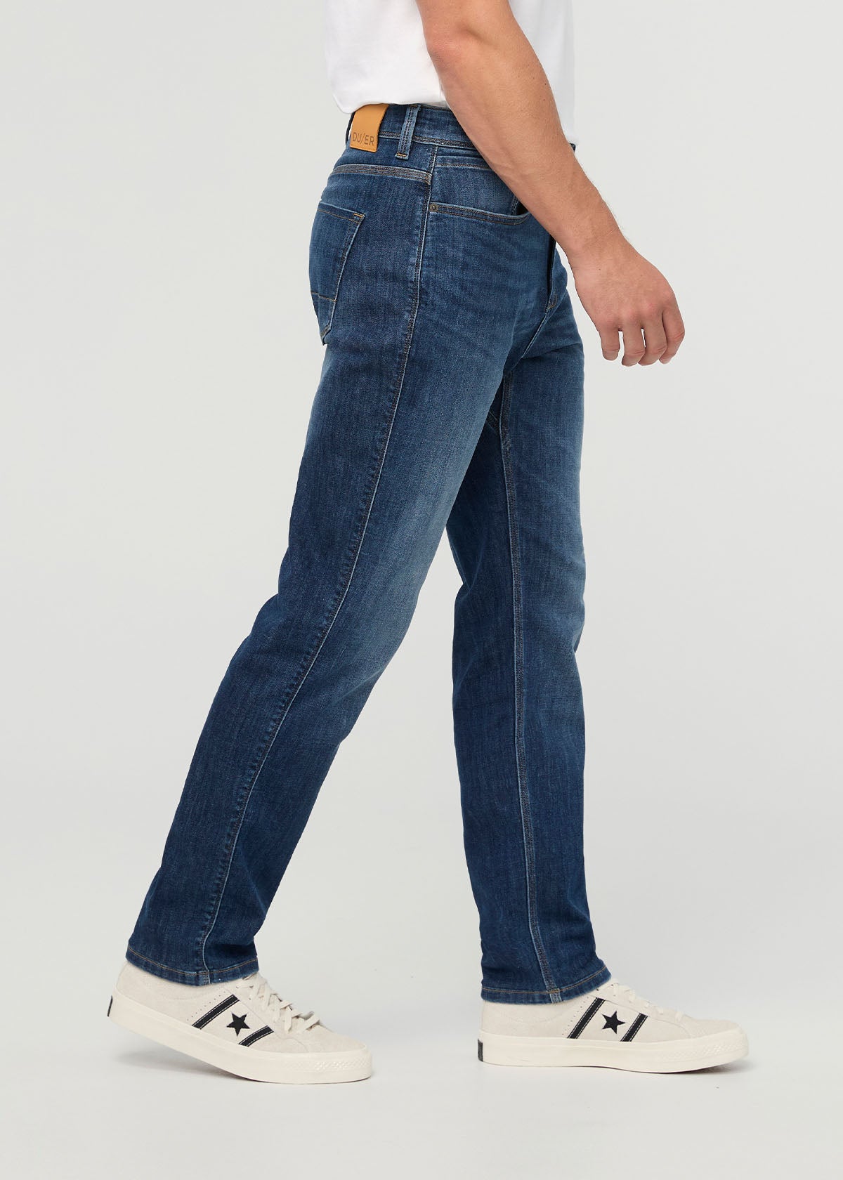 Performance Denim Loose Taper - Ocean Swell | DUER