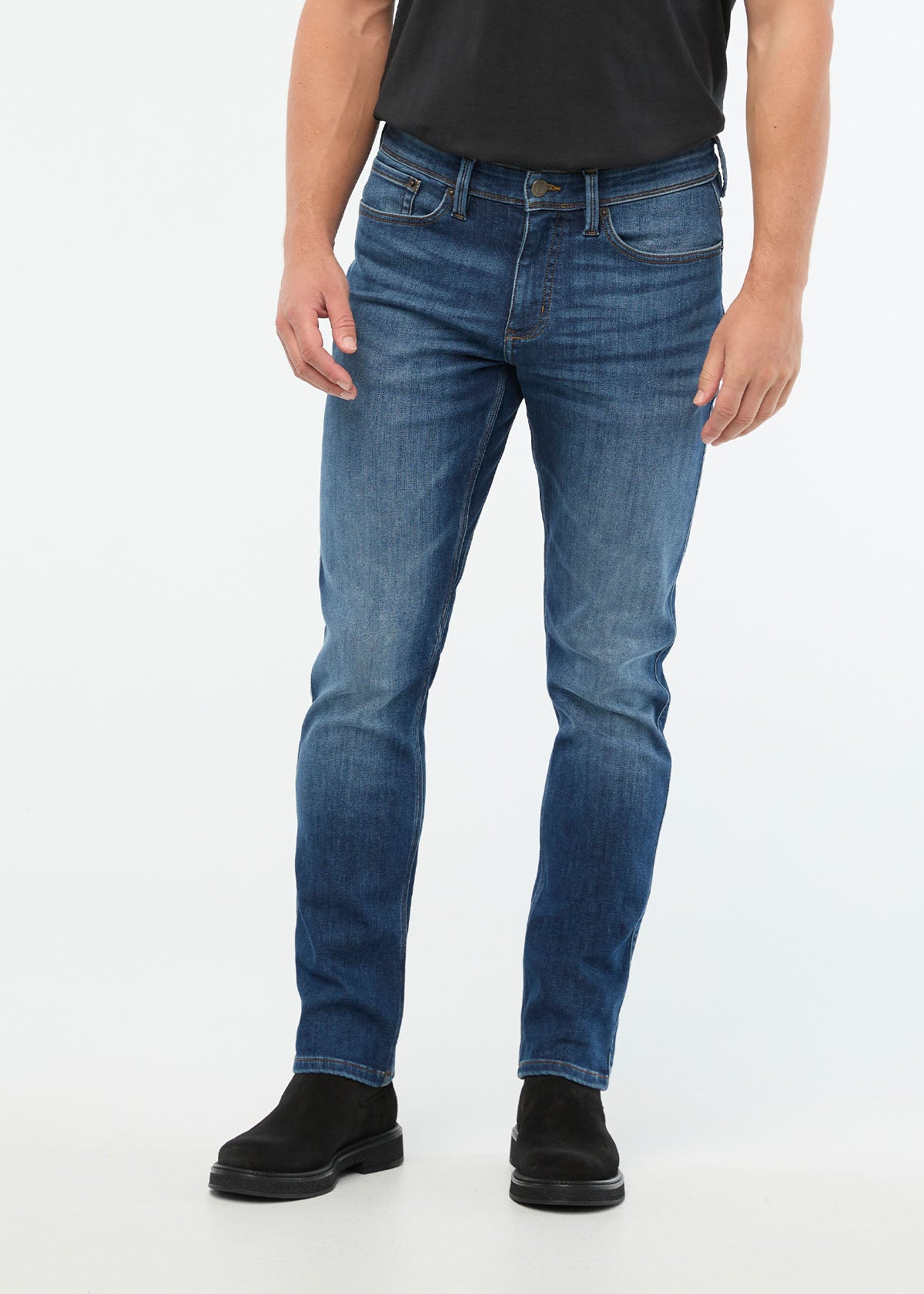 Tech Fleece Denim Athletic Taper - Dark Stone | DUER