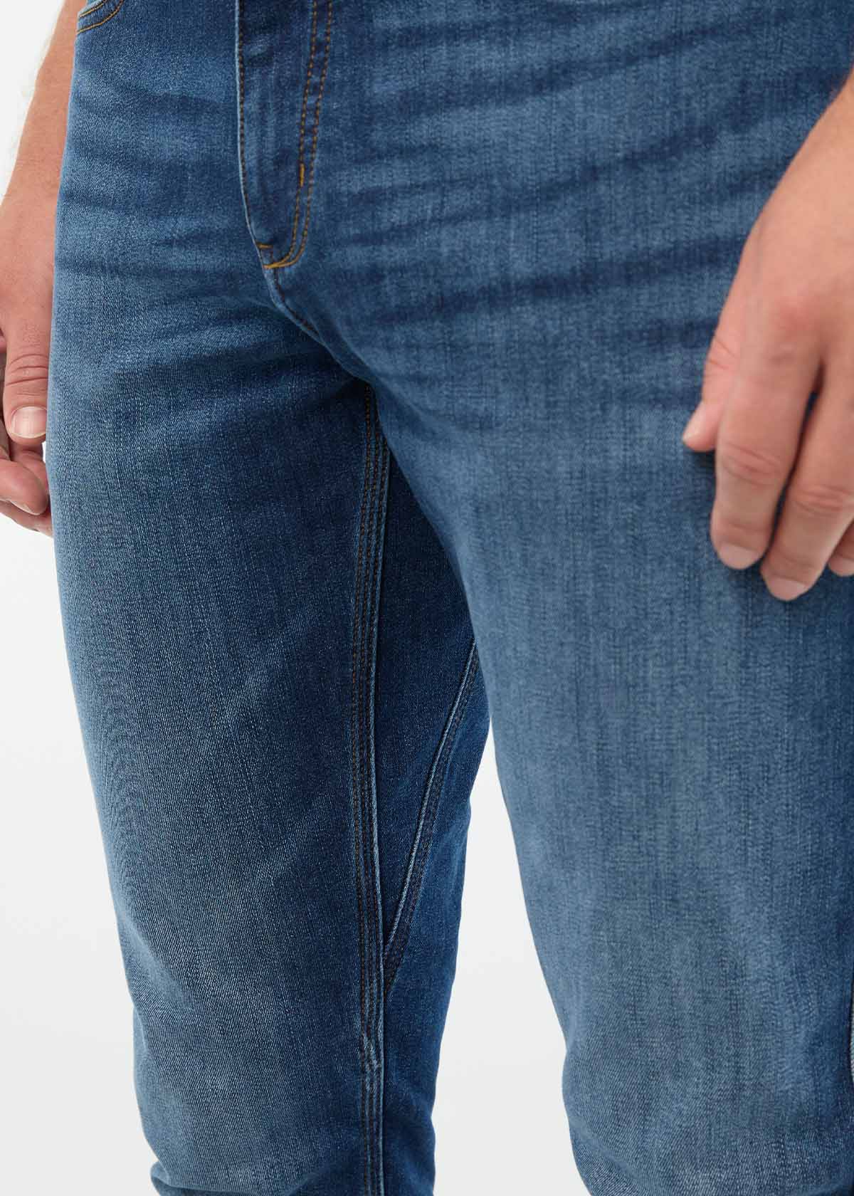 Tech Fleece Denim Athletic Taper - Dark Stone | DUER