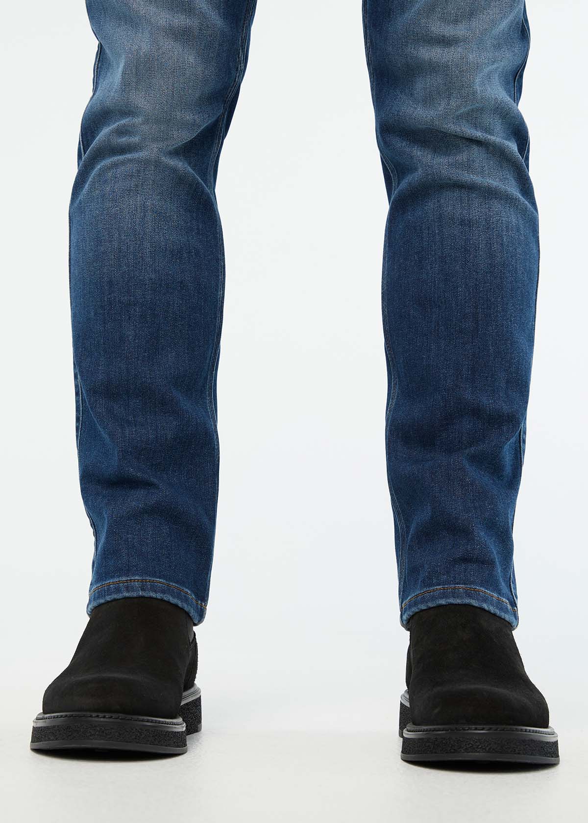 Tech Fleece Denim Athletic Taper - Dark Stone | DUER