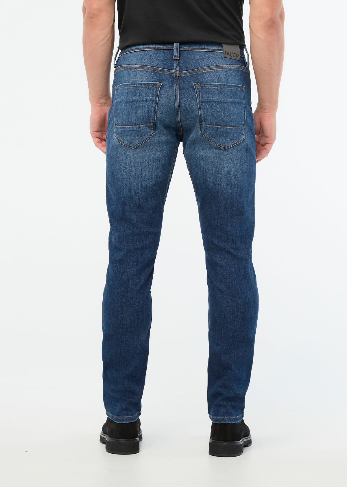 Tech Fleece Denim Athletic Taper - Dark Stone | DUER