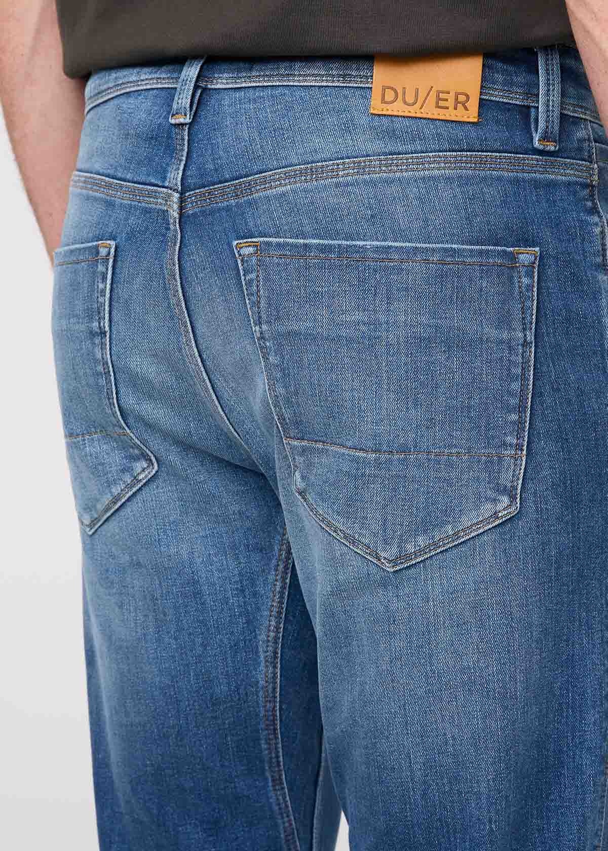 DUER Performance Denim+ Slim Straight - Alpine Indigo