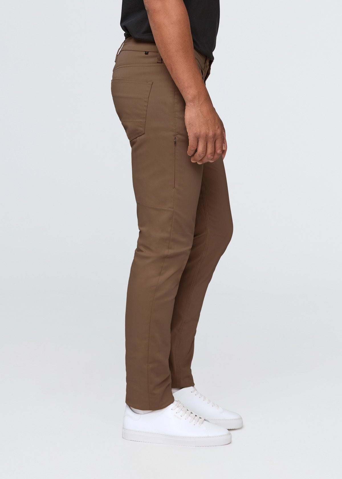 mens warm sand relaxed fit stretch pant side