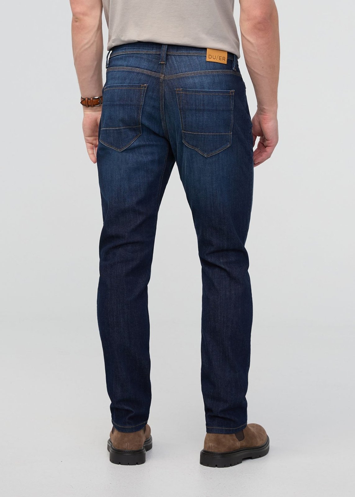 DUER Performance Denim Relaxed Taper - Marina Blue