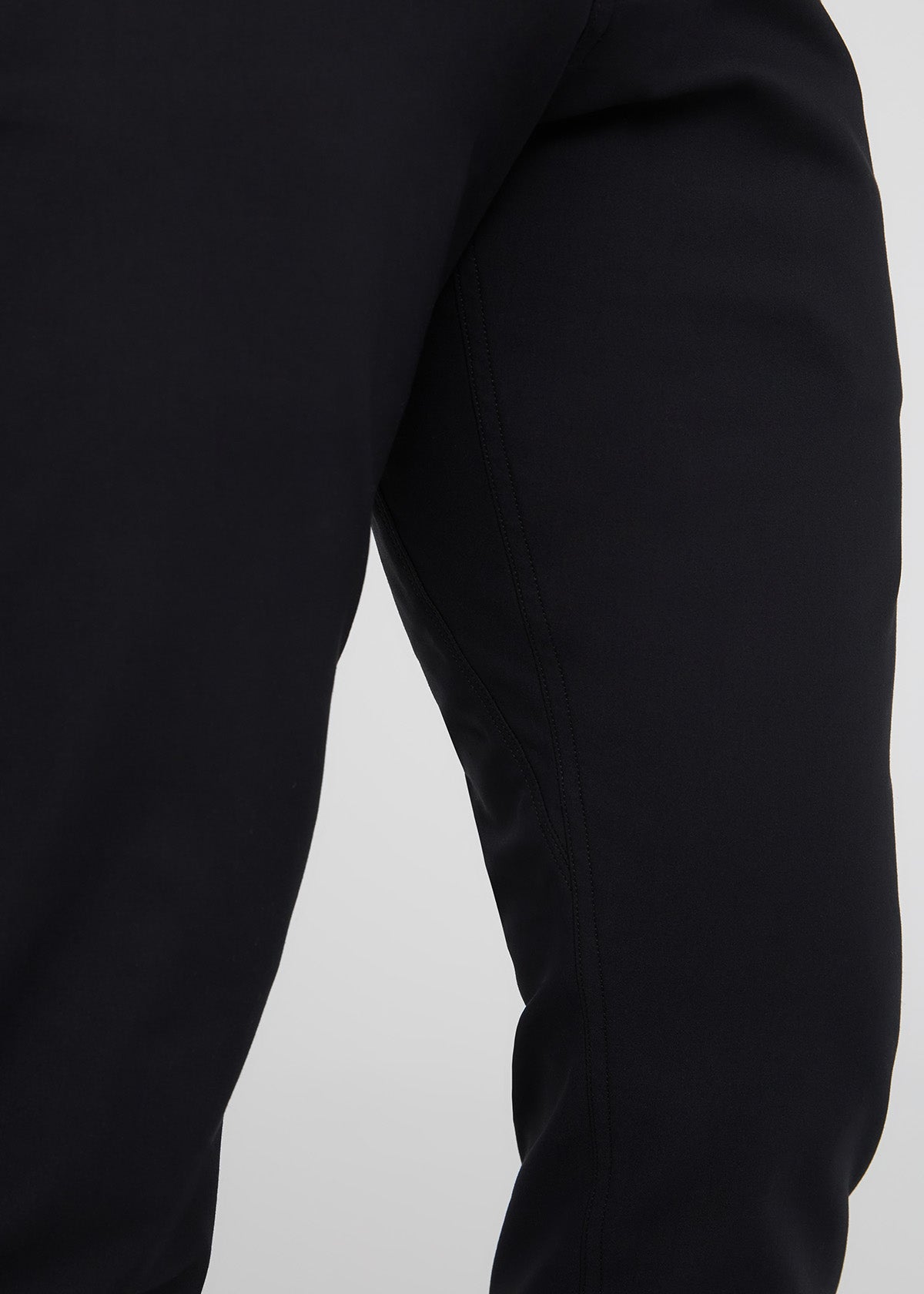 Nustretch Relaxed Taper Trouser Black