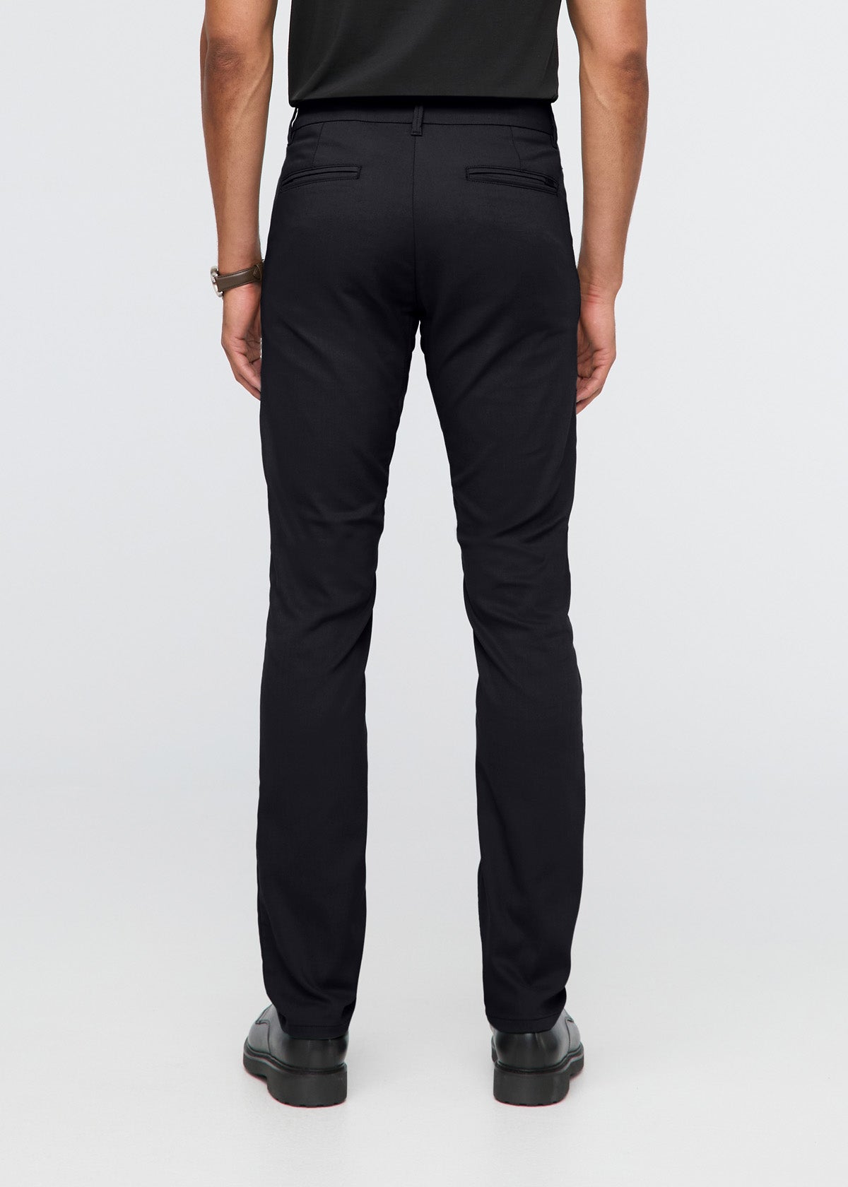 Nustretch Slim Straight Trouser Black