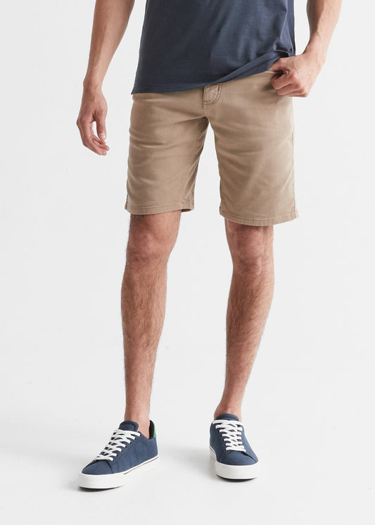 DUER No Sweat Short Slim - Desert Khaki