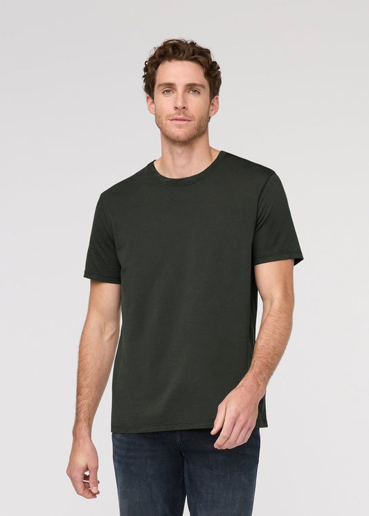 PurePima Only Tee - Evergreen | DUER
