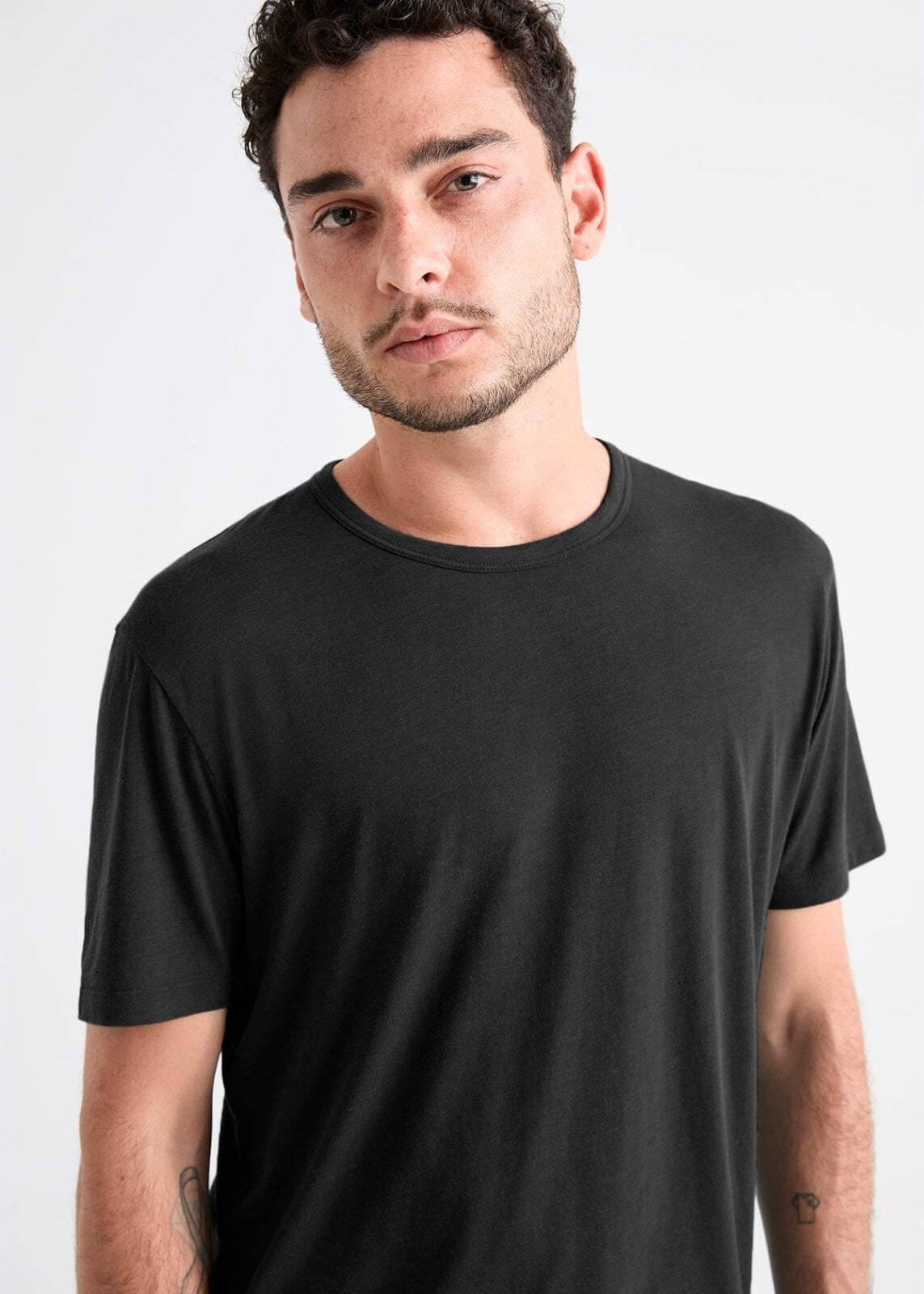 PurePima Only Tee - Black | DUER