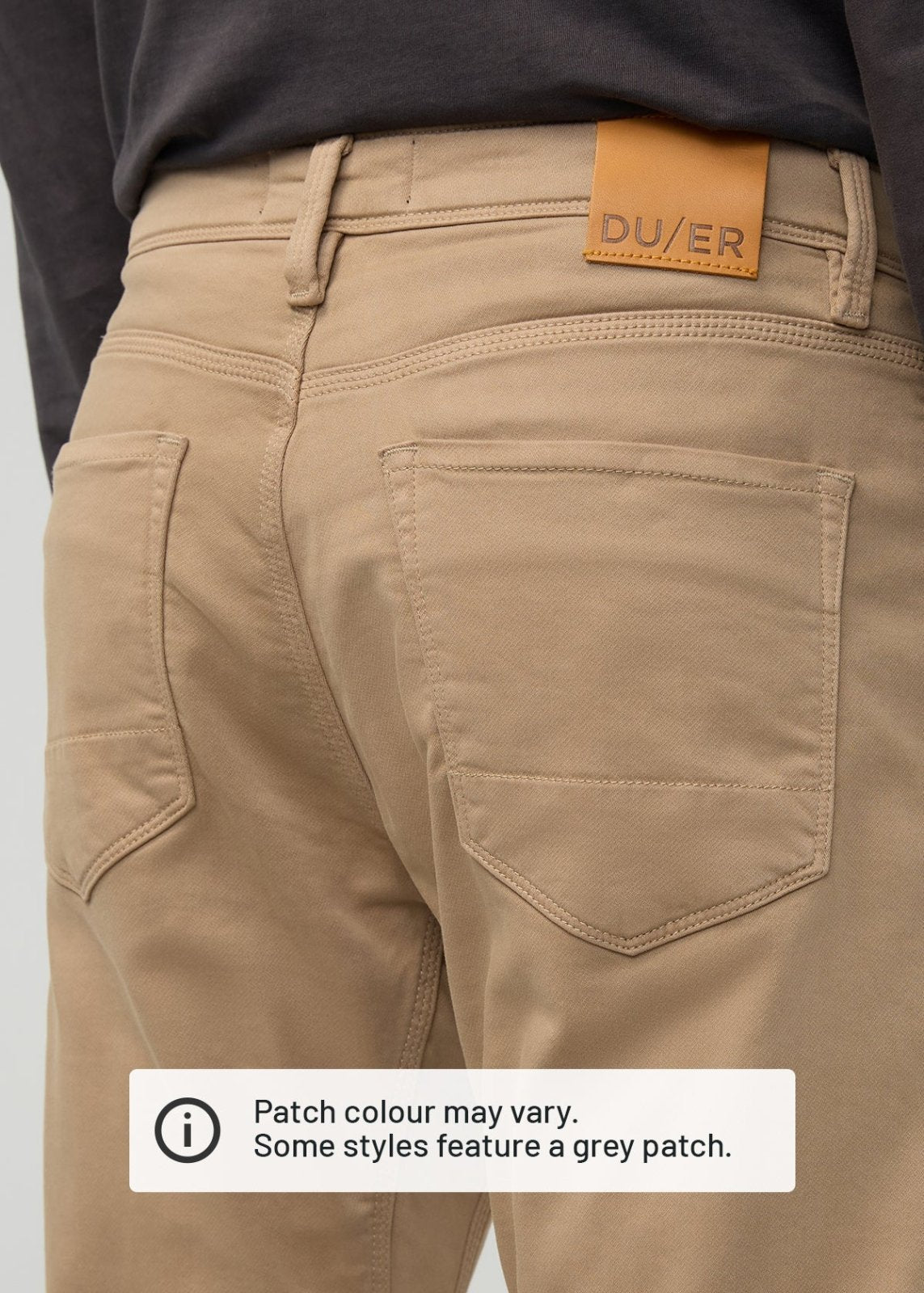 No Sweat Athletic Taper - Desert Khaki | DUER