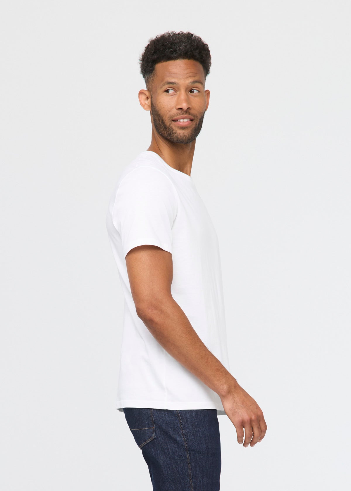 PurePima Only Tee - White | DUER