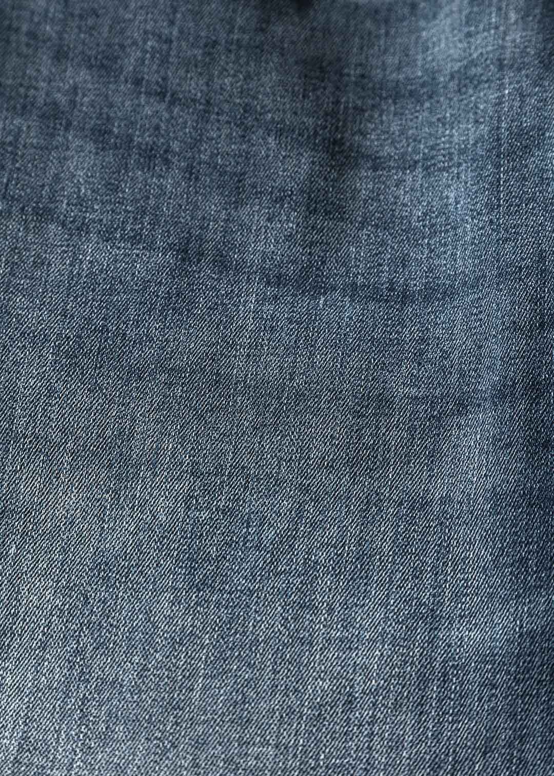 light wash blue stretch denim