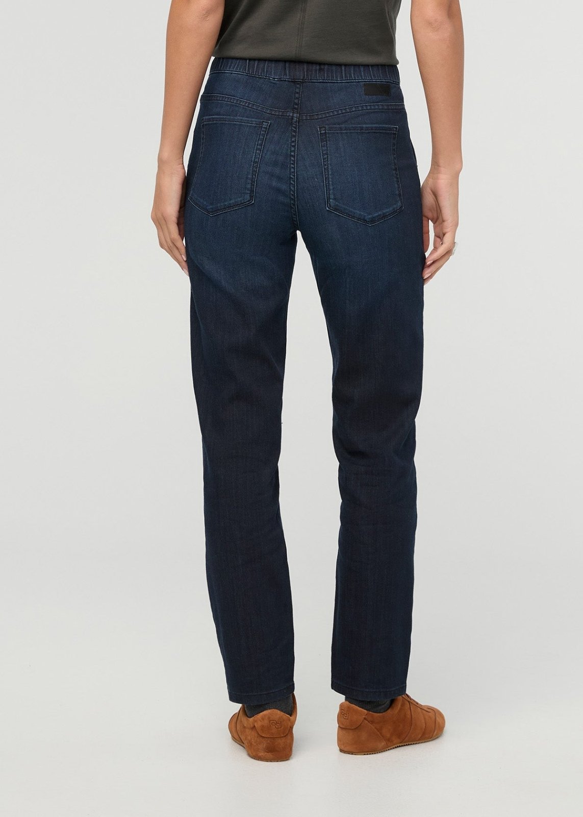 Performance Denim Lite Harbour Pant - Carbon Stone | DUER