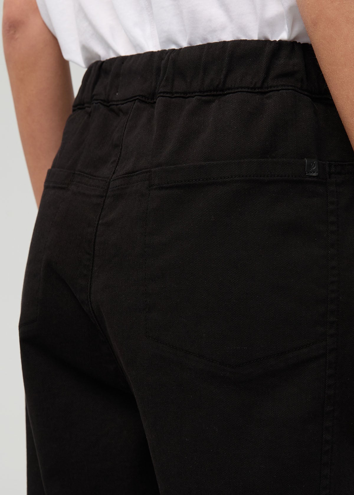 Duer | Flextwill Barrel Pull On Pant Black